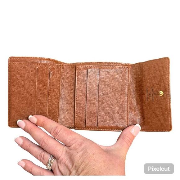 Louise Vuitton Card Holder Wallet. She has been loved but has miles to go. Clean - Picture 2 of 9